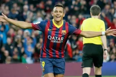 Con un triplete de Sánchez, Barcelona goleó a Elche