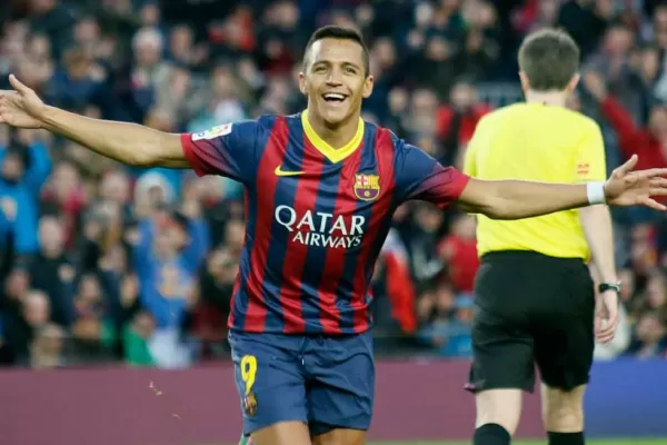 Con un triplete de Sánchez, Barcelona goleó a Elche