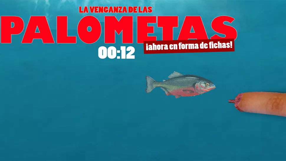 DIVERTIDO. El juego sobre el ataque de las palometas hace furor en la web. CAPTURA DE PANTALLA