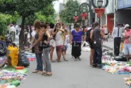 Los ambulantes se van del centro con la amenaza de volver