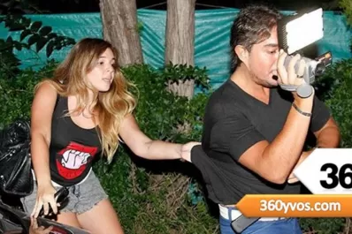 Dalma Maradona agredió a un fotógrafo