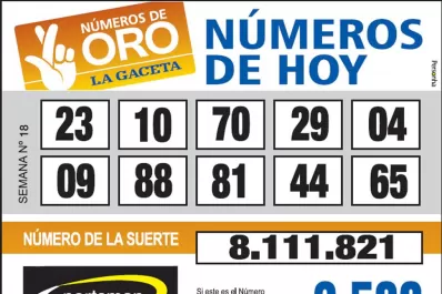 Los Números de Oro de LA GACETA