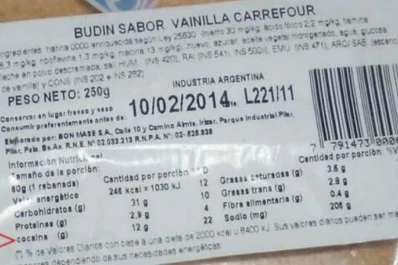 Luego de la broma en Carrefour, ordenan retirar los budines con cocaína