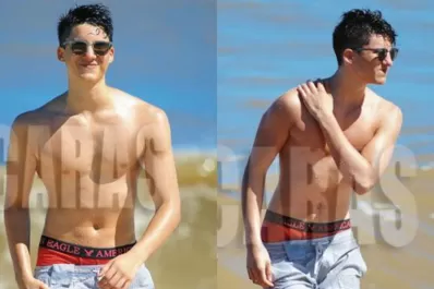 Nuevo galán: Francisco Tinelli enamora a las jóvenes en Punta del Este