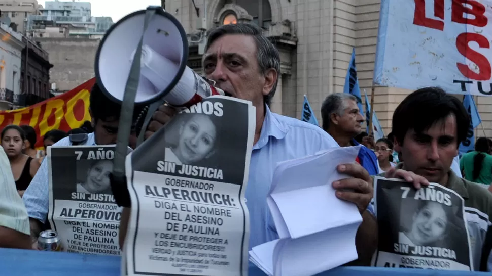 LEBBOS. Marchó como todos los martes. LA GACETA / FOTO DE MARÍA SILVIA GRANARA