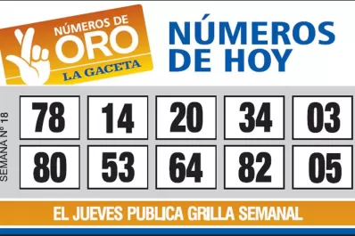 Los Números de Oro de LA GACETA