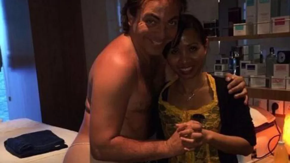 POLEMICA. La imagen que Cristian Castro compartió en Twitter. FOTO TOMADA DE TWITTER.COM/CRISTIANCASTRO