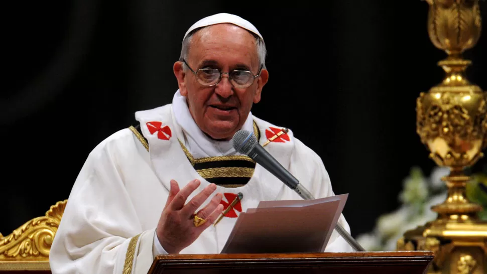 ANUNCIO. Francisco dispuso importantes cambios en la Iglesia. FOTO TÉLAM