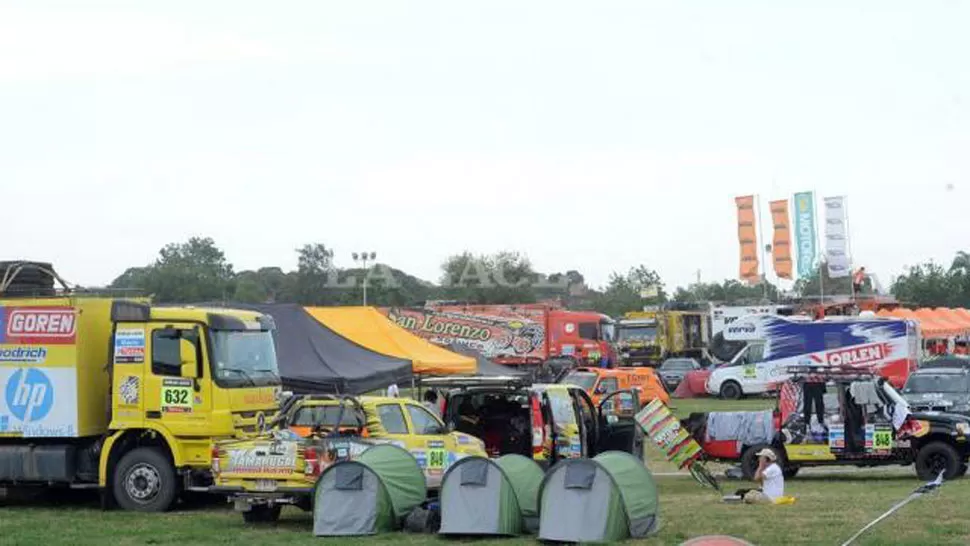 TRABAJOS. El Hipódromo se adapta para recibir al Dakar. ARCHIVO LA GACETA / FOTO DE HECTOR PERALTA