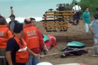 Video: Las primeras imágenes del rayo que cayó en Villa Gesell