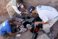 Dakar: Las fotos del accidente de Gilbert Escalé