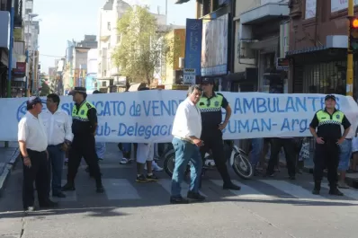 No hubo acuerdo con los ambulantes y habrá un operativo para evitar que vuelvan al centro