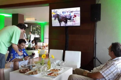 El oasis esperaba en el VIP