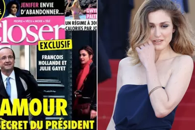 El supuesto romance de Hollande con la actriz Julie Gayet causó revuelo en Francia