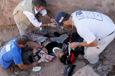 Dakar: Las fotos del accidente de Gilbert Escalé