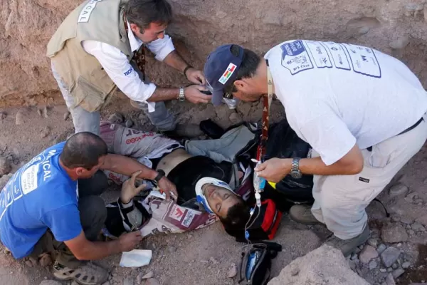 Dakar: Las fotos del accidente de Gilbert Escalé