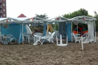 Quedan internadas tres personas por la caída del rayo en Villa Gesell