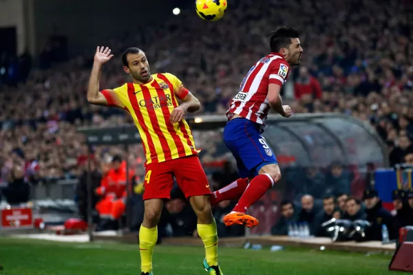 Con Messi, Barcelona empató con el Atlético de Madrid de Simeone