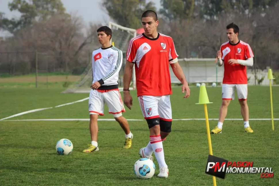 TITULAR. Giovanni Simeone querrá aprovechar al máximo la chance que le da Ramón Díaz para ganarse un lugar en el equipo. 