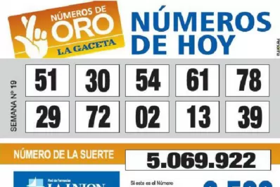 Los Números de Oro de LA GACETA