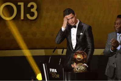 Cristiano Ronaldo ganó el Balón de Oro