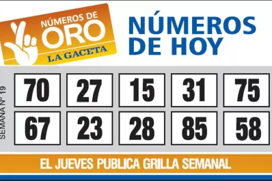 Los Números de Oro de LA GACETA