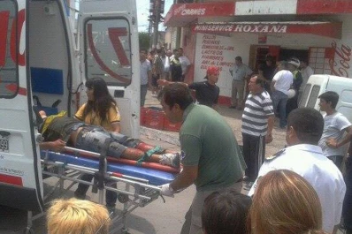 El intento de asalto a un miniservice terminó en un tiroteo: dos heridos