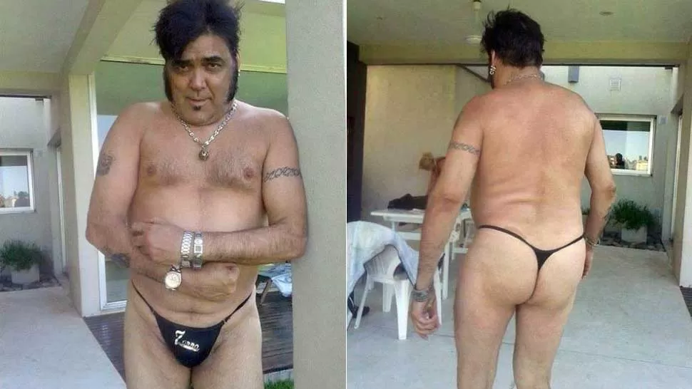 ¿SEXY O NO? El cantante sorprendió con una curiosa vestimenta negra. FOTO TOMADA DE EXITOINA.COM