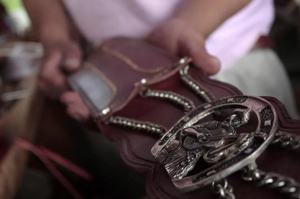 LUCIRSE. En esta época del año aumenta la demanda de monturas debido a la Fiesta de la Chusca y El Yerbiao. la gaceta / fotos de DIEGO ARÁOZ