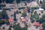 Se conocieron fotos aéreas del alud que provocó 11 muertes, al menos, en Catamarca