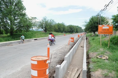 Por quejas vecinales, podría corregirse la obra de la ruta 304