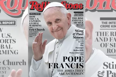 La revista Rolling Stone le dedica su tapa al Papa Francisco
