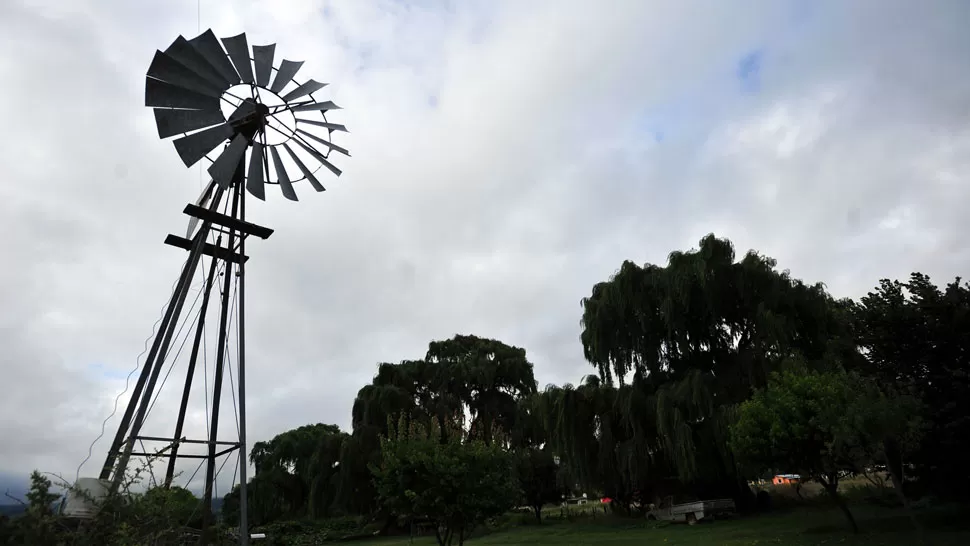 VISTA DEL CAMPO DEL MOLINO. El emprendimiento de Zonca Schilling está ubicado en Las Maravillas, entre Ojo de Agua y el kilómetro 57 de la ruta 307.
