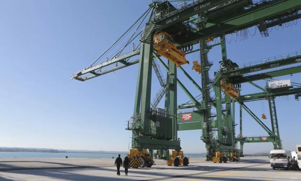 RECIÉN INAUGURADO. La ampliación del Puerto de Mariel, en Cuba, fue posible gracias al aporte de Brasil. reuters