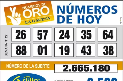 Los Números de Oro de LA GACETA