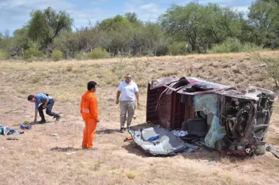 Padre e hijo murieron en un accidente
