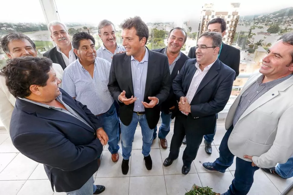 DE CAMPAÑA. Sergio Massa visitará Mendoza. Y puede venir a Tucumán. DyN