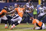 Percy Harvin anotó un touchdown tras correr 87 yardas