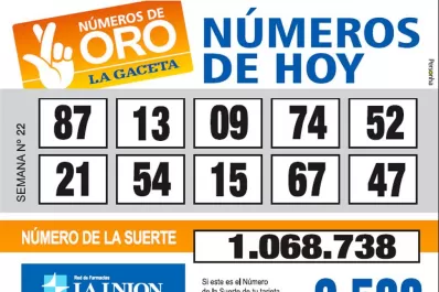 Los Números de Oro de LA GACETA