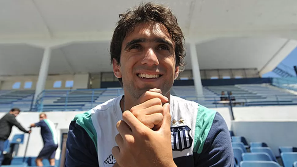 RECHAZO. Agustín Díaz no vendrá a Atlético y seguirá en Talleres. FOTO TOMADA DE MUNDOD.LAVOZ.COM.AR