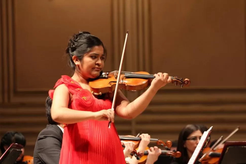 AGENDA. En julio, Sofía cumplirá un sueño: actuará en el prestigioso Festival internacional de música de cámara de Lockenhaus (Austria).  gentileza foto de Rafael Garbero