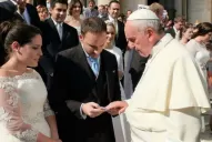 Un Papa festejará por primera vez San Valentín