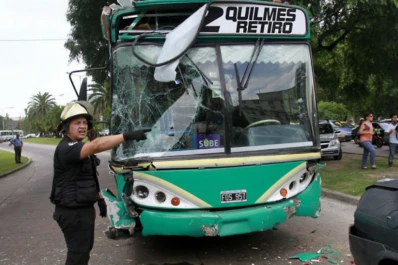 Hay 15 heridos por un accidente a metros de Casa Rosada