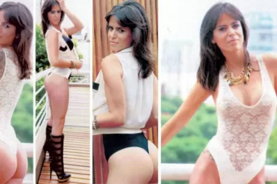 Marianela Mirra posó semidesnuda para una revista