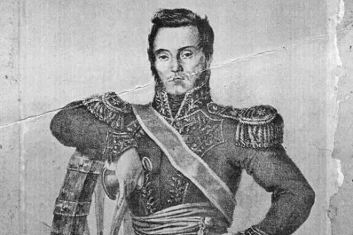 El gobernador en un baile