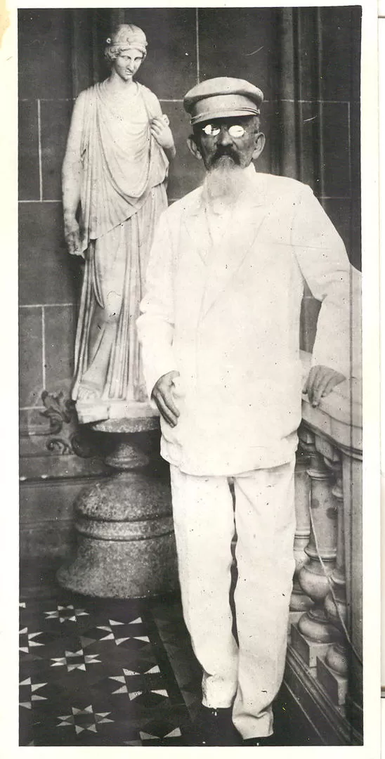 LUCAS CÓRDOBA. Foto de los últimos años del austero gobernante, que nunca aceptó regalos de nadie la gaceta / archivo