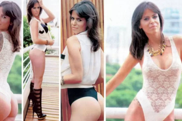 Marianela Mirra posó semidesnuda para una revista