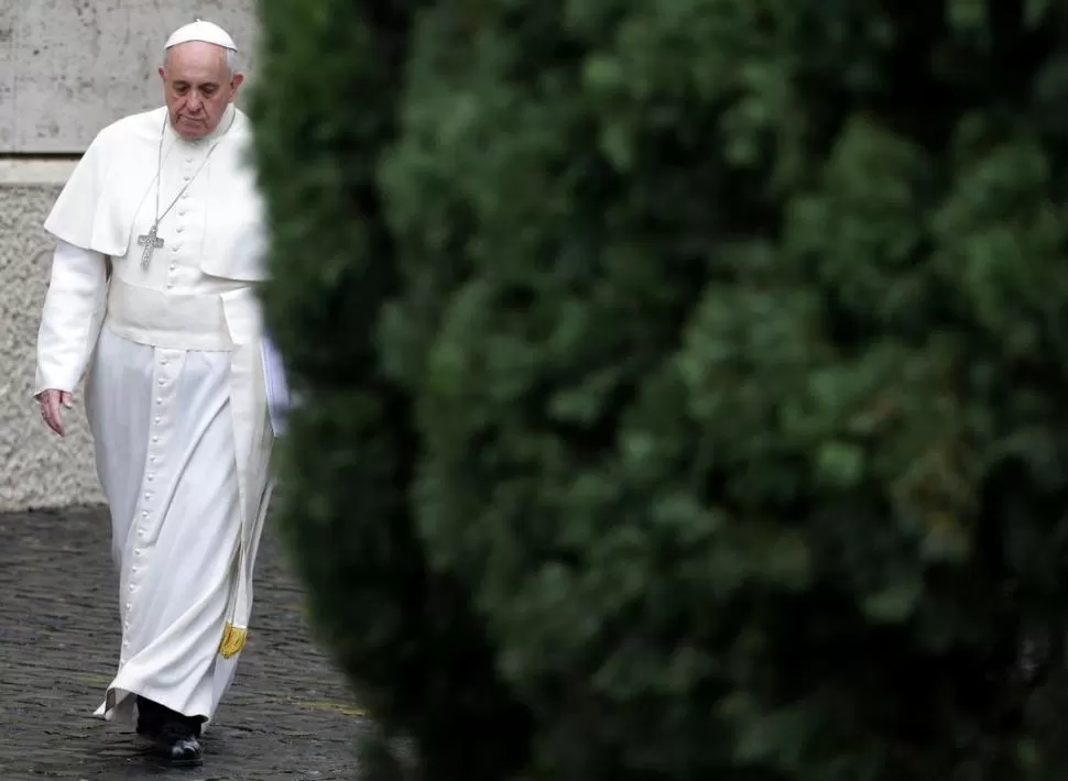 TEMAS QUE INQUIETAN. Francisco instó a debatir sobre la familia pensando en las “condiciones actuales”. reuters