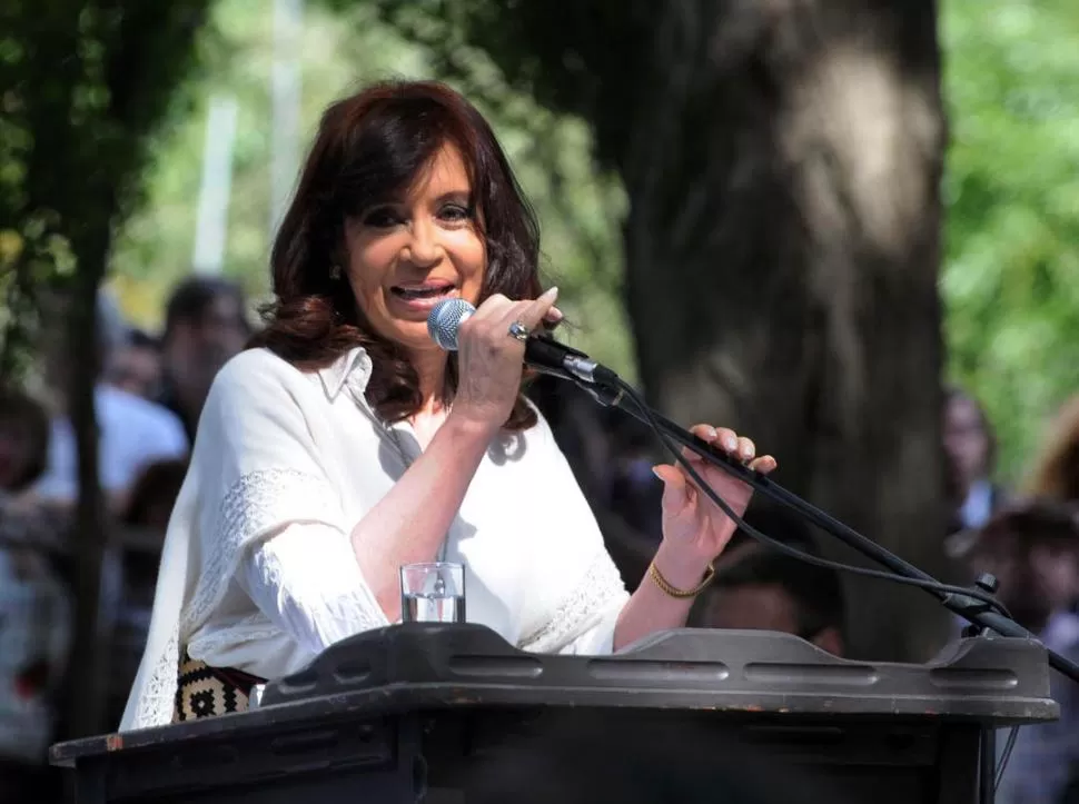 APOYO. Todo el kirchnerismo aceita agendas para reforzar su aval a Cristina. télam