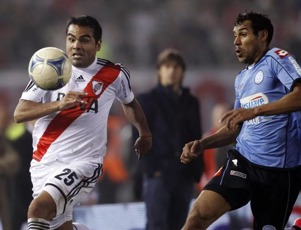 UNA BAJA SENSIBLE EN RIVER. Gabriel Mercado se desgarró frente a Godoy Cruz y no podrá jugar los próximos 15 días. 